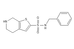 N-benzyl-4,5,6,7-tetrahydrothieno[2,3-c]pyridine-2-sulfonamide