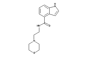 N-(2-morpholinoethyl)-1H-indole-4-carboxamide