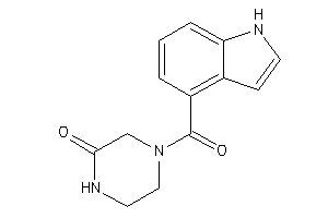 4-(1H-indole-4-carbonyl)piperazin-2-one