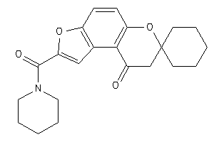 2-(piperidine-1-carbonyl)spiro[8H-furo[3,2-f]chromene-7,1'-cyclohexane]-9-one