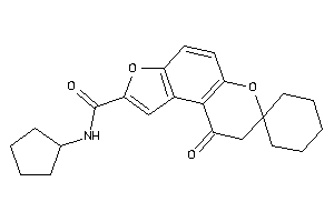 N-cyclopentyl-9-keto-spiro[8H-furo[3,2-f]chromene-7,1'-cyclohexane]-2-carboxamide