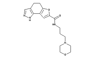 N-(3-morpholinopropyl)-4,5-dihydro-1H-furo[2,3-g]indazole-7-carboxamide