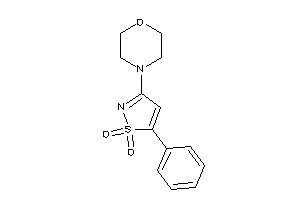 Image of 3-morpholino-5-phenyl-isothiazole 1,1-dioxide
