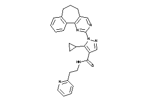 5-cyclopropyl-N-[2-(2-pyridyl)ethyl]-1-BLAHyl-pyrazole-4-carboxamide