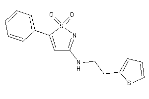 (1,1-diketo-5-phenyl-isothiazol-3-yl)-[2-(2-thienyl)ethyl]amine