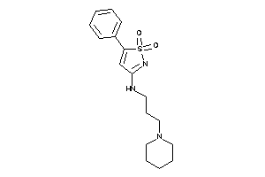 (1,1-diketo-5-phenyl-isothiazol-3-yl)-(3-piperidinopropyl)amine