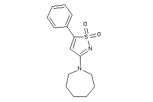 3-(azepan-1-yl)-5-phenyl-isothiazole 1,1-dioxide