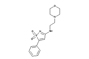 (1,1-diketo-5-phenyl-isothiazol-3-yl)-(2-morpholinoethyl)amine