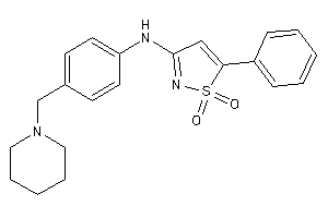 (1,1-diketo-5-phenyl-isothiazol-3-yl)-[4-(piperidinomethyl)phenyl]amine