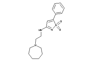2-(azepan-1-yl)ethyl-(1,1-diketo-5-phenyl-isothiazol-3-yl)amine