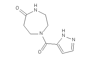 1-(1H-pyrazole-5-carbonyl)-1,4-diazepan-5-one