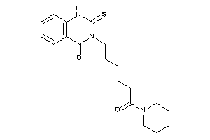 3-(6-keto-6-piperidino-hexyl)-2-thioxo-1H-quinazolin-4-one
