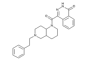 Image of 4-(6-phenethyl-2,3,4,4a,5,7,8,8a-octahydro-1,6-naphthyridine-1-carbonyl)-2H-phthalazin-1-one