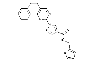 Image of 1-(5,6-dihydrobenzo[h]quinazolin-2-yl)-N-(2-thenyl)pyrazole-4-carboxamide