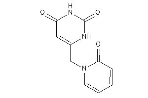 6-[(2-keto-1-pyridyl)methyl]uracil
