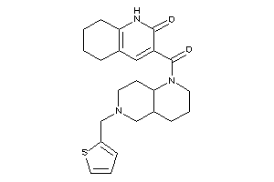 Image of 3-[6-(2-thenyl)-2,3,4,4a,5,7,8,8a-octahydro-1,6-naphthyridine-1-carbonyl]-5,6,7,8-tetrahydro-1H-quinolin-2-one