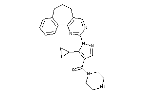 (5-cyclopropyl-1-BLAHyl-pyrazol-4-yl)-piperazino-methanone