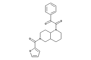 Image of 1-[6-(2-furoyl)-2,3,4,4a,5,7,8,8a-octahydro-1,6-naphthyridin-1-yl]-2-phenyl-ethane-1,2-dione