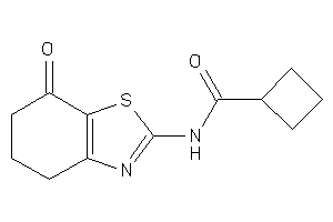 N-(7-keto-5,6-dihydro-4H-1,3-benzothiazol-2-yl)cyclobutanecarboxamide