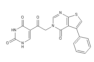 Image of 5-[2-(4-keto-5-phenyl-thieno[2,3-d]pyrimidin-3-yl)acetyl]uracil