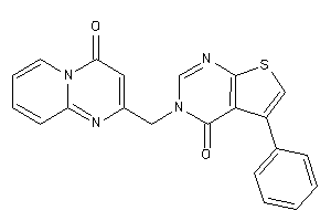Image of 3-[(4-ketopyrido[1,2-a]pyrimidin-2-yl)methyl]-5-phenyl-thieno[2,3-d]pyrimidin-4-one