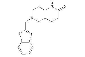 Image of 6-(benzothiophen-2-ylmethyl)-1,3,4,4a,5,7,8,8a-octahydro-1,6-naphthyridin-2-one