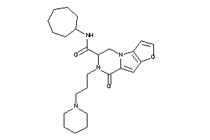 N-cycloheptyl-keto-(3-piperidinopropyl)BLAHcarboxamide
