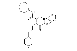 N-cycloheptyl-keto-(3-piperazinopropyl)BLAHcarboxamide