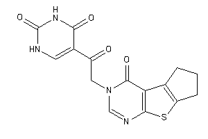 5-[2-(ketoBLAHyl)acetyl]uracil