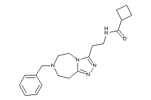 N-[2-(7-benzyl-5,6,8,9-tetrahydro-[1,2,4]triazolo[3,4-g][1,4]diazepin-3-yl)ethyl]cyclobutanecarboxamide