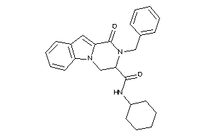 2-benzyl-N-cyclohexyl-1-keto-3,4-dihydropyrazino[1,2-a]indole-3-carboxamide