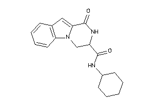 N-cyclohexyl-1-keto-3,4-dihydro-2H-pyrazino[1,2-a]indole-3-carboxamide