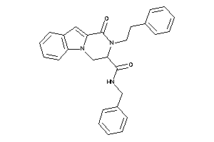 N-benzyl-1-keto-2-phenethyl-3,4-dihydropyrazino[1,2-a]indole-3-carboxamide