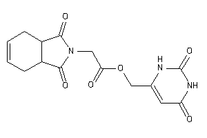 2-(1,3-diketo-3a,4,7,7a-tetrahydroisoindol-2-yl)acetic Acid (2,4-diketo-1H-pyrimidin-6-yl)methyl Ester