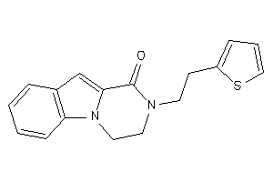 2-[2-(2-thienyl)ethyl]-3,4-dihydropyrazino[1,2-a]indol-1-one