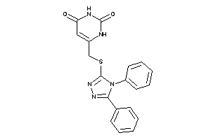 6-[[(4,5-diphenyl-1,2,4-triazol-3-yl)thio]methyl]uracil