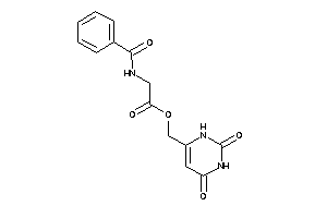 2-benzamidoacetic Acid (2,4-diketo-1H-pyrimidin-6-yl)methyl Ester