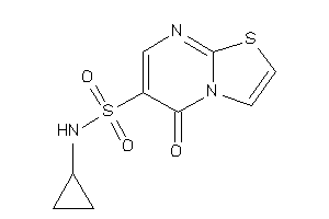 N-cyclopropyl-5-keto-thiazolo[3,2-a]pyrimidine-6-sulfonamide
