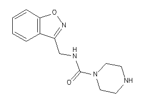 N-(indoxazen-3-ylmethyl)piperazine-1-carboxamide