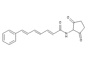 N-(2,5-diketocyclopentyl)-7-phenyl-hepta-2,4,6-trienamide