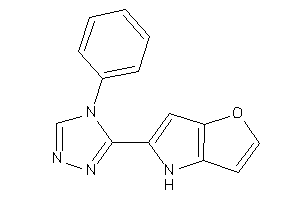 Image of 5-(4-phenyl-1,2,4-triazol-3-yl)-4H-furo[3,2-b]pyrrole