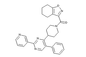 Image of [4-[5-phenyl-2-(3-pyridyl)pyrimidin-4-yl]piperidino]-(4,5,6,7-tetrahydroindoxazen-3-yl)methanone