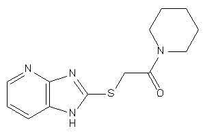 2-(1H-imidazo[4,5-b]pyridin-2-ylthio)-1-piperidino-ethanone