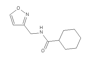 N-(isoxazol-3-ylmethyl)cyclohexanecarboxamide