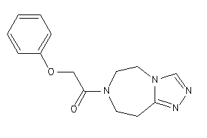 2-phenoxy-1-(5,6,8,9-tetrahydro-[1,2,4]triazolo[3,4-g][1,4]diazepin-7-yl)ethanone