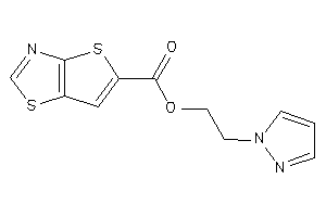 Image of Thieno[2,3-d]thiazole-5-carboxylic Acid 2-pyrazol-1-ylethyl Ester