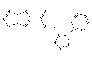 Thieno[2,3-d]thiazole-5-carboxylic Acid (1-phenyltetrazol-5-yl)methyl Ester