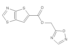 Image of Thieno[2,3-d]thiazole-5-carboxylic Acid 1,2,4-oxadiazol-5-ylmethyl Ester