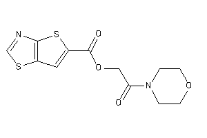 Image of Thieno[2,3-d]thiazole-5-carboxylic Acid (2-keto-2-morpholino-ethyl) Ester