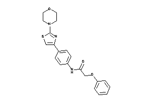 N-[4-(2-morpholinothiazol-4-yl)phenyl]-2-phenoxy-acetamide
